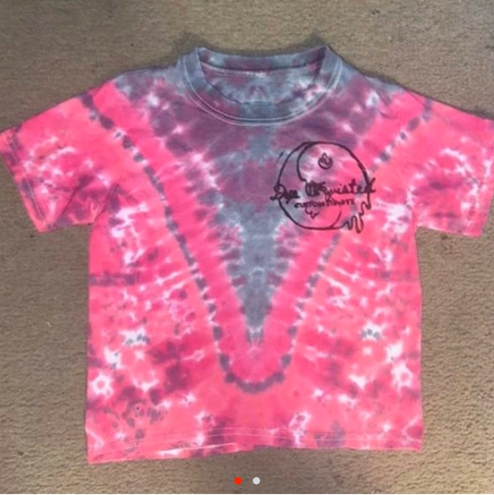 Kids tie dye tee